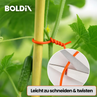 Boldix Twist Wire 20-Meter (3,5mm | Pflanzen-Bindedraht...