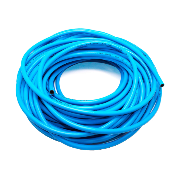 Autopot - 9 mm Schlauch 1 m – Blau, flexibler PE-Schlauch für Bewässerung & Hydro-Systeme