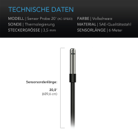 AC Infinity SPB20 Klimasensor für Controller 69 Pro und Pro+ und UIS-Geräte, 7,3 m