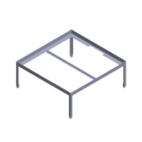 Fertraso Grow Table 120×120 cm – stabiler...