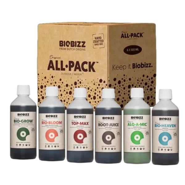 BioBizz AllPack Indoor 250 ml  Komplett Nhrstoff-Set