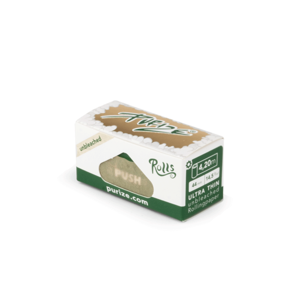 PURIZE Rolls Brown Papers – 4 m ungebleichtes Rollpapier