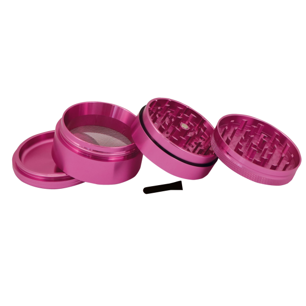 Elements Pink Grinder Aluminium 4-Part – Medium (Ø?50?mm)