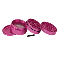 Elements Pink Grinder Aluminium 4-Part – Medium...
