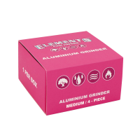 Elements Pink Grinder Aluminium 4-Part – Medium (Ø?50?mm)