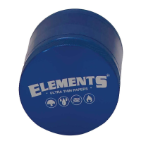 Elements Blue Aluminium Grinder 4-teilig – Mini Ø 39 mm