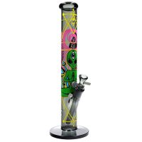 Fire-Flow X Black Leaf Bong TRIPPY ALIEN – NS19 40...