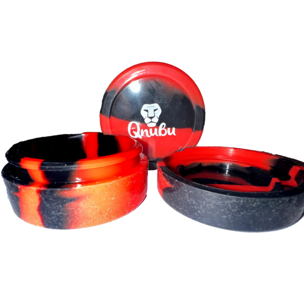 QNUBU Silikon Behälter für Hash & Extrakte 25ml Rund