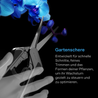 AC Infinity Edelstahl Gartenschere gebogen