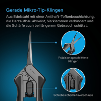 AC Infinity Edelstahl Gartenschere gebogen