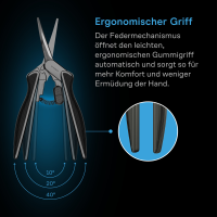 AC Infinity Edelstahl Gartenschere gebogen