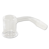 Black Leaf Flat Top Quarz Banger