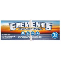 Elements Connoisseur 1 1/4 Papers mit Tips – 50 Leaves