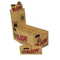 RAW Connoisseur 1 1/4 mit Pre-Rolled Tips – Papers