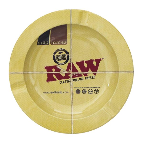 RAW Metall Aschenbecher – klassischer Metal Ashtray