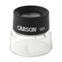 Carson LumiLoupe 10x Standlupe mit 25 mm Doppellinse LL-10