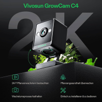 Vivosun - GrowCam C4 2K QHD WiFi Smart Camera