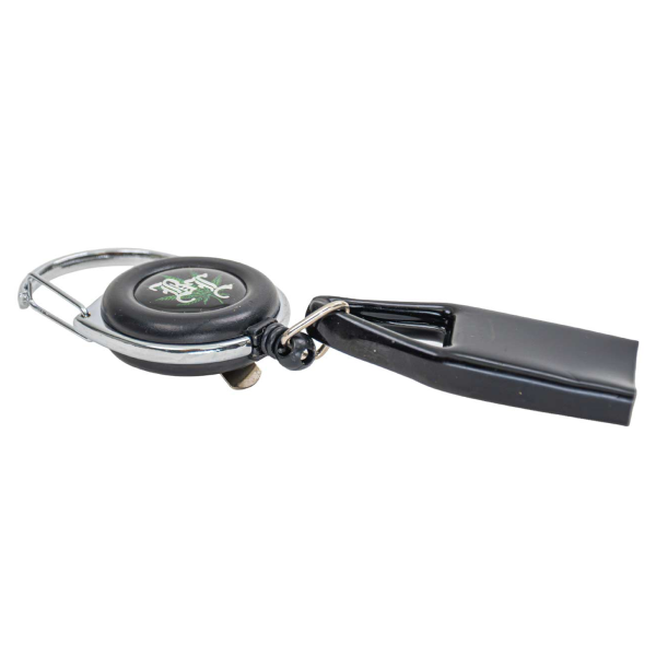 Black Leaf Schlüsselclip mit Feuerzeughalter