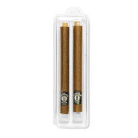 Hemper King Size Hemp Rolls + Glass Tip 2-Pack – Honey