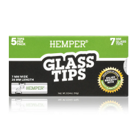 Hemper Glass Filter Tips 8 mm (5-Pack)