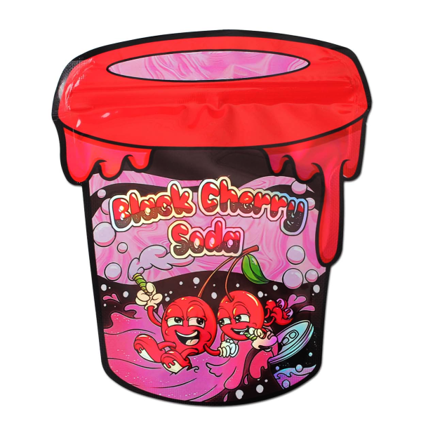 Schnellverschlussbeutel Black Cherry Soda 100stk
