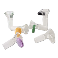 Glaskopf mit Griff Farbmix 18,8 mm