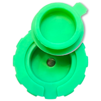 HASHY Silikon-Grinder – waschbar, magnetisch & leuchtend