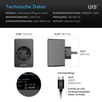 AC Infinity UIS Control Plug für Steckdosengeräte EU