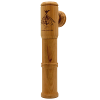 Calumet Totem Holzpfeife mit Aktivkohlefilter – 37 cm