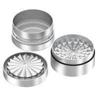 Californias Choice Hollywood 2.0 Toothless Grinder silber