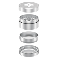 Californias Choice Hollywood 2.0 Toothless Grinder silber