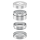 Californias Choice Hollywood 2.0 Toothless Grinder silber