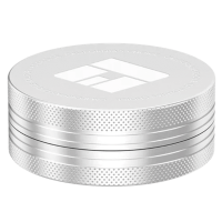 Californias Choice 2-Teiliger Aluminium Grinder Compton silber