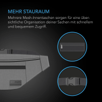 AC Infinity AC-SBB5-G geruchssichere Gürteltasche grau