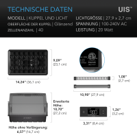 AC Infinity AC-HDL5 Stecklings-Gewächshaus mit LED