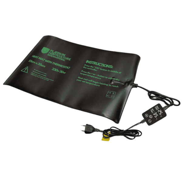Platinum Heizmatte 55 × 35 cm – 30 W mit Controller
