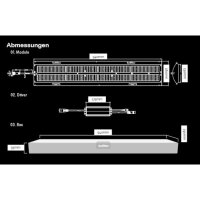 HortiOne 600 LED Grow Lampe V3 220 Watt 2,9 µmol/J