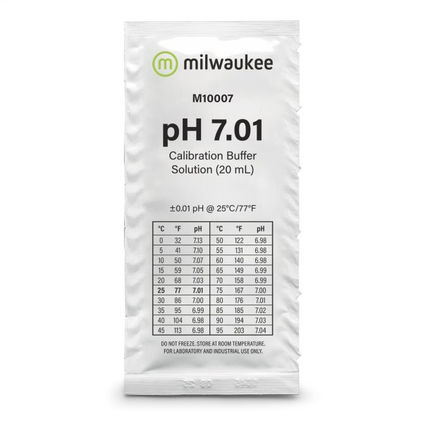 Milwaukee M10007 pH-Pufferlösung 7.0 5 x 20 ml