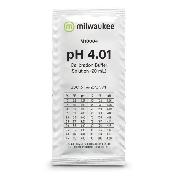 Milwaukee M10004 pH-Pufferlösung 4.0 5 x 20 ml