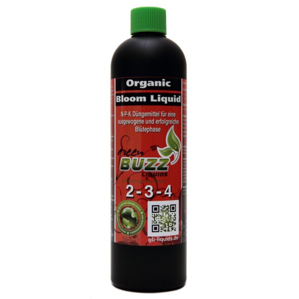 Green Buzz Liquids Organic Bloom Liquid 250 ml