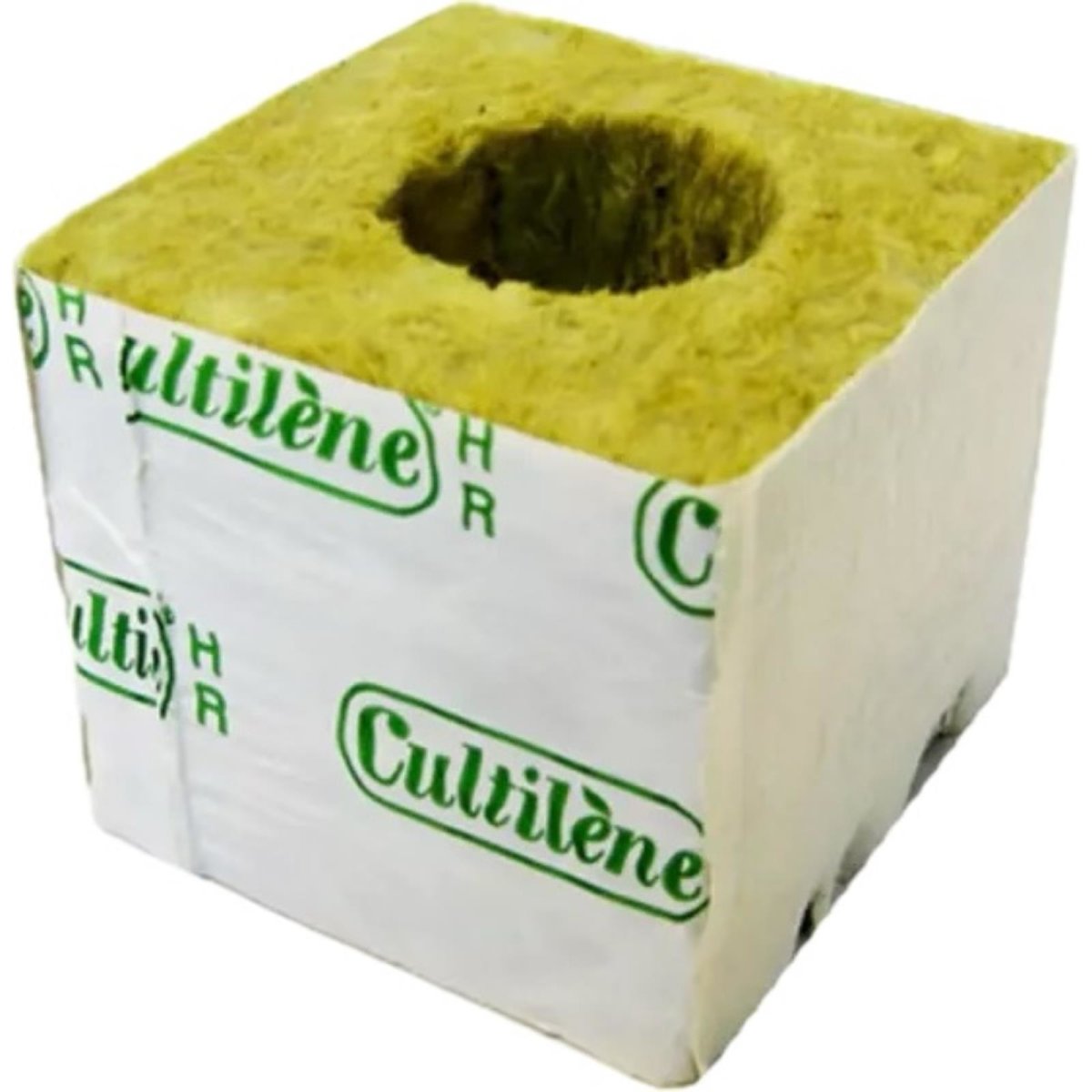 Cultilene - Cultiwool Kulturblock 75 x 75 mm großes Loch